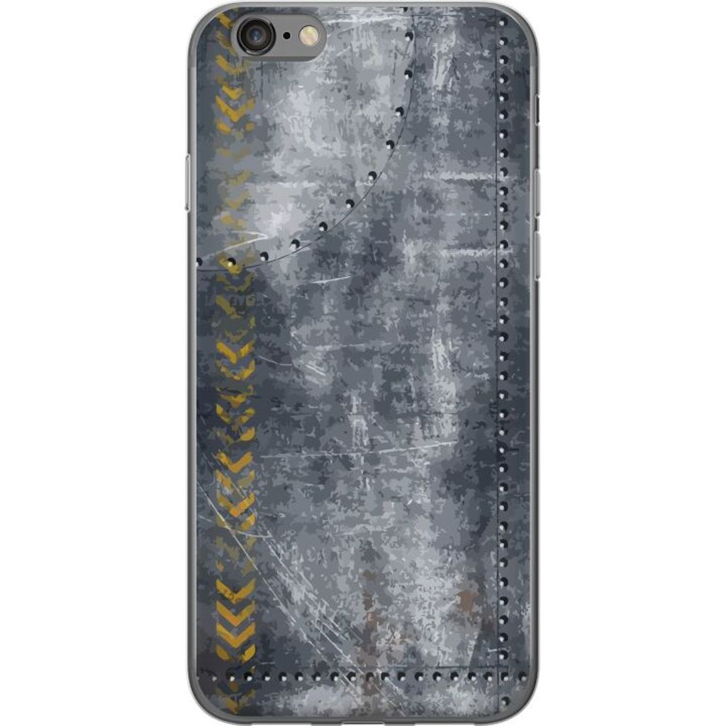 Apple iPhone 6 Transparent Mobilskal Metall