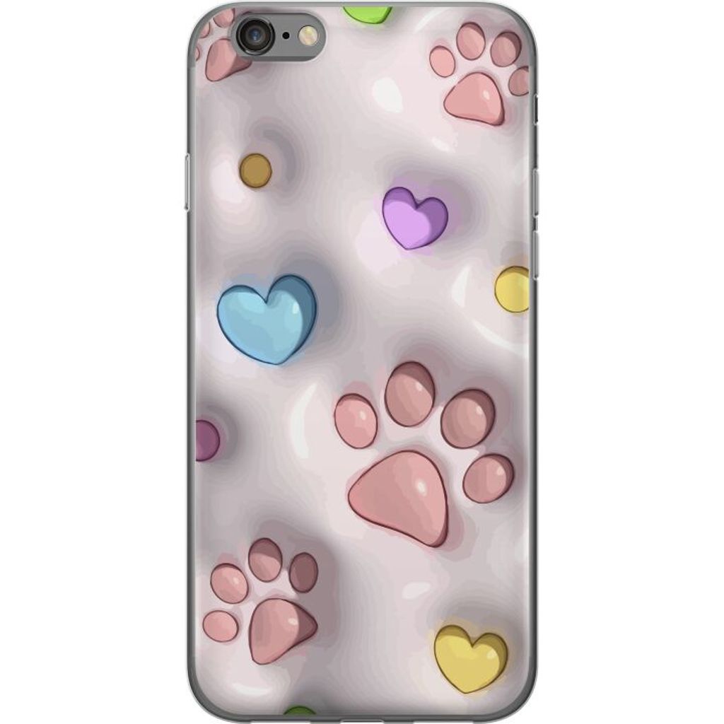 Apple iPhone 6s Gennemsigtigt Telefoncover Fluffiga Tassar