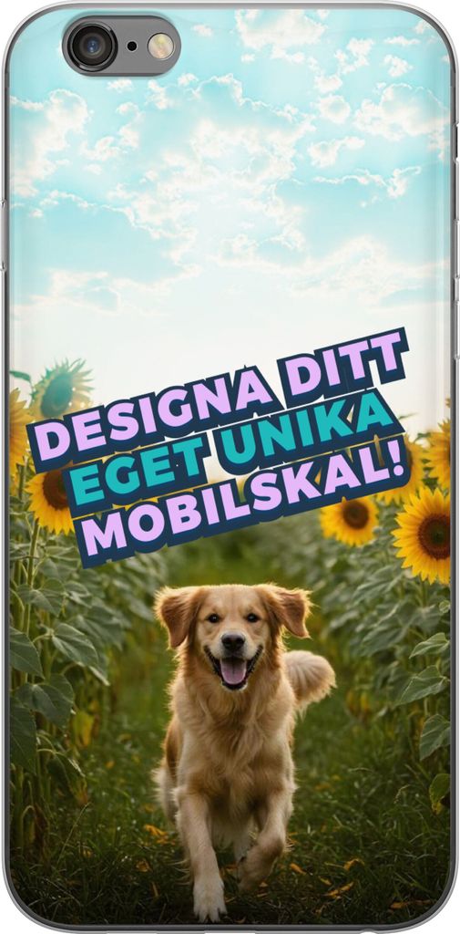 Designa ditt eget Apple iPhone 6s Plus Genomskinligt Skal