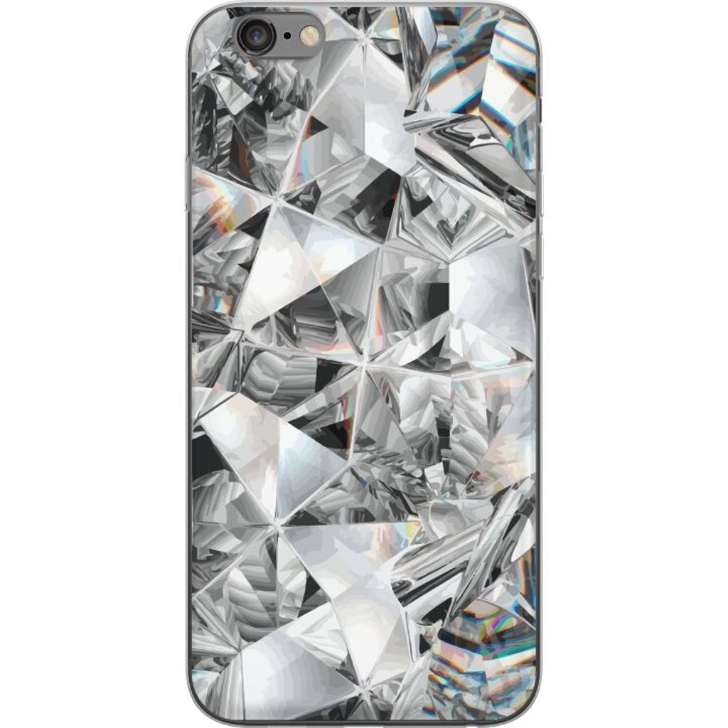 Apple iPhone 6s Plus Transparent Mobilskal Kristaller