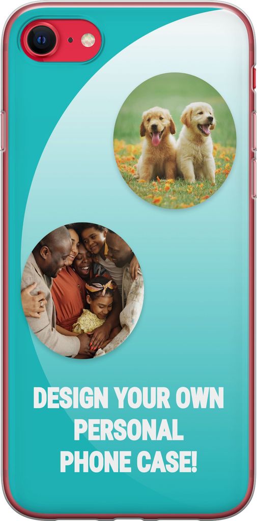 Suunnittele omat Apple iPhone SE (2022) Läpinäkyvä kuori