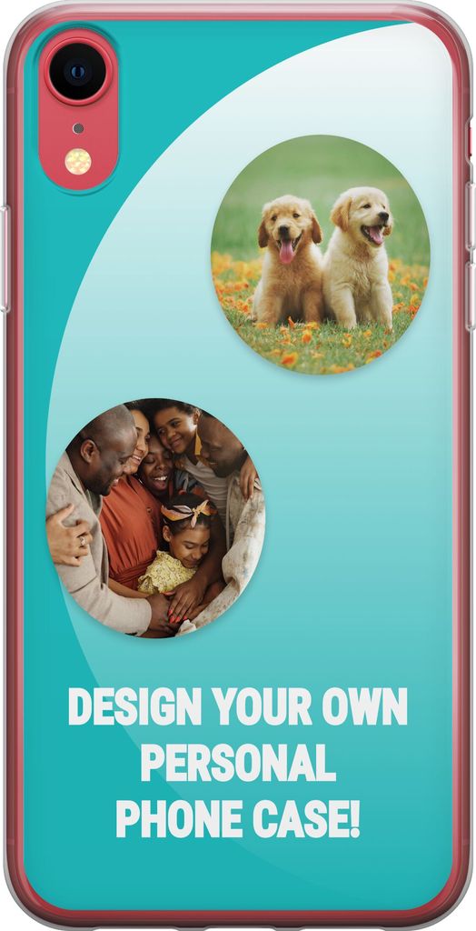 Design ditt eget Apple iPhone XR Gjennomsiktig deksel