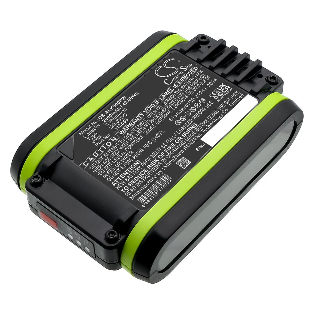 Worx Landroid M300, 20,0, 2000mAh