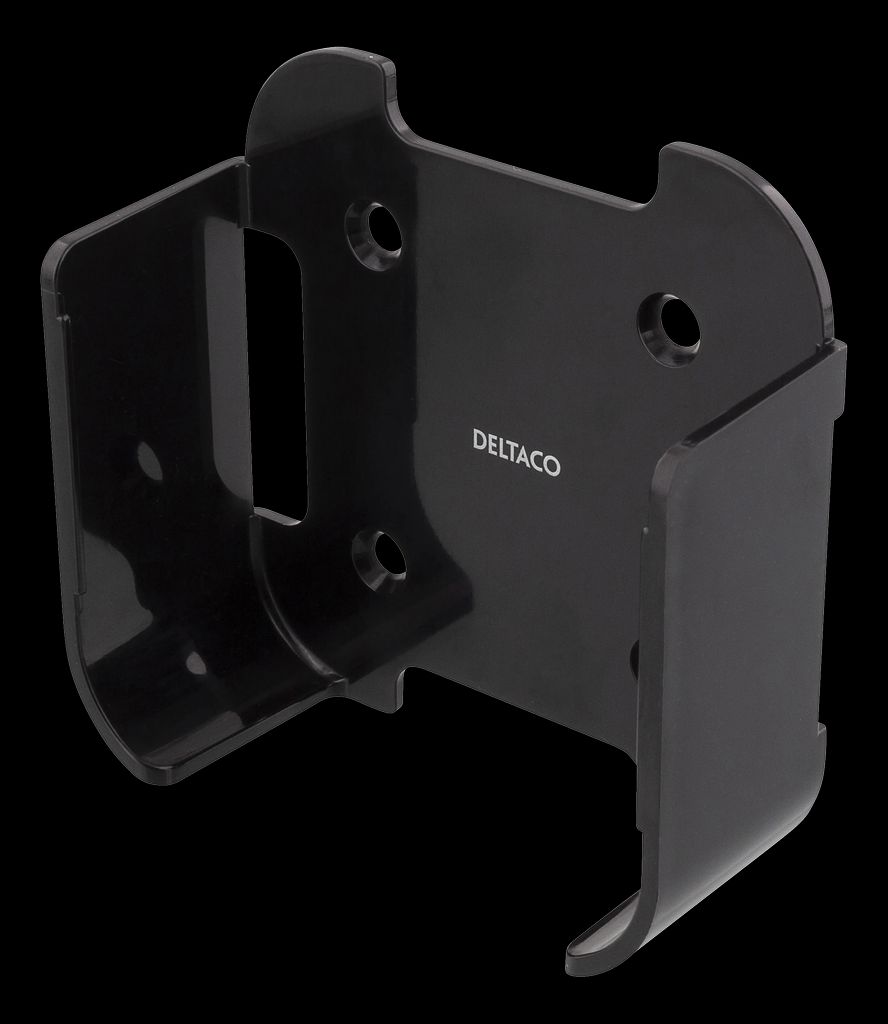 Deltaco-seinäteline HD-, 4K- ja 2. sukupolven Apple TV:lle – musta