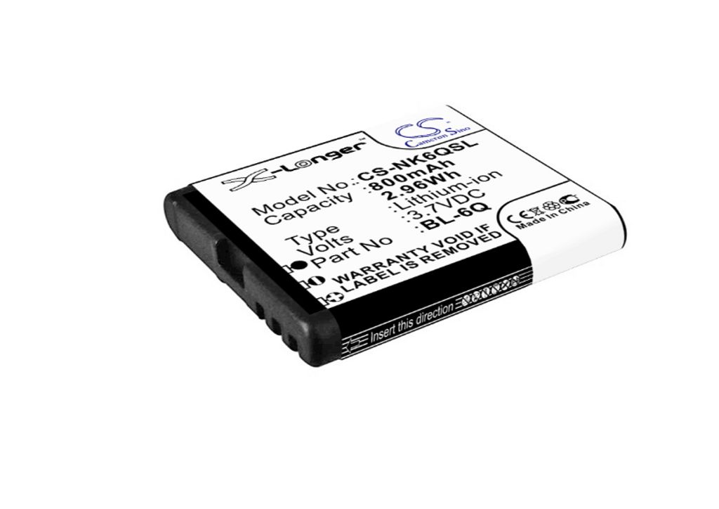 BL-6Q replacement battery