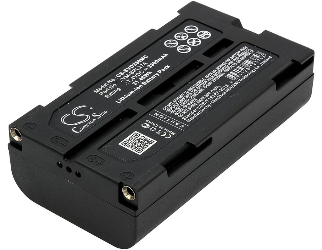 Hitachi VM-H845L, 7.2V, 2200 mAh