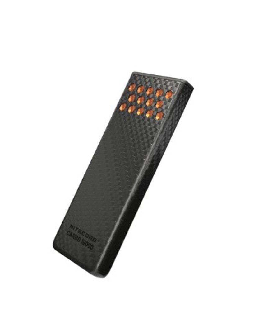 Nitecore CARBO 10000 Gen2 powerbank 10000 mAh med 2 USB-C-porte samt ladekabel