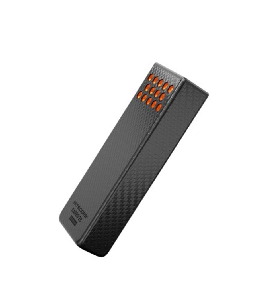 Nitecore CARBO 20 Powerbank 20000mAh 65W med 2 USB-C portar Orange