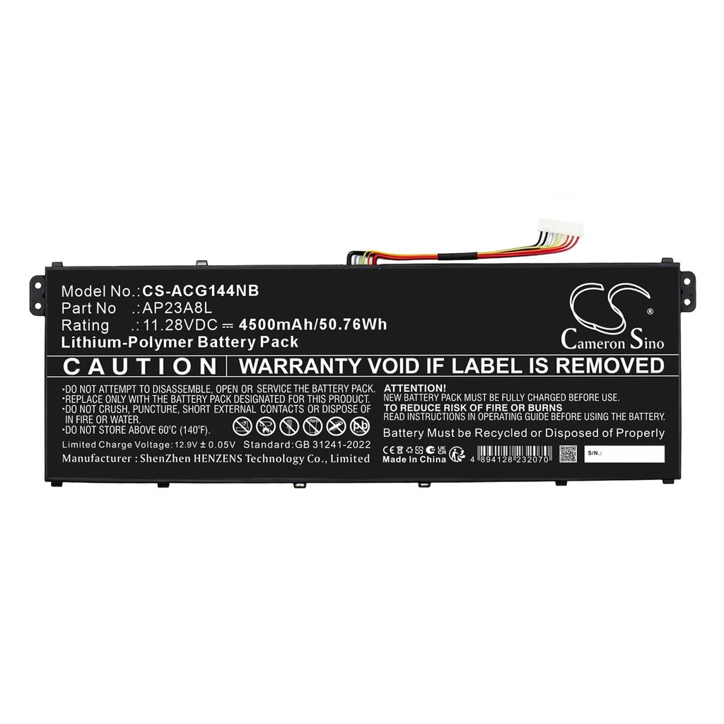 SWIFT GO SFG14-63-R0BY 11.28V 4500mAh