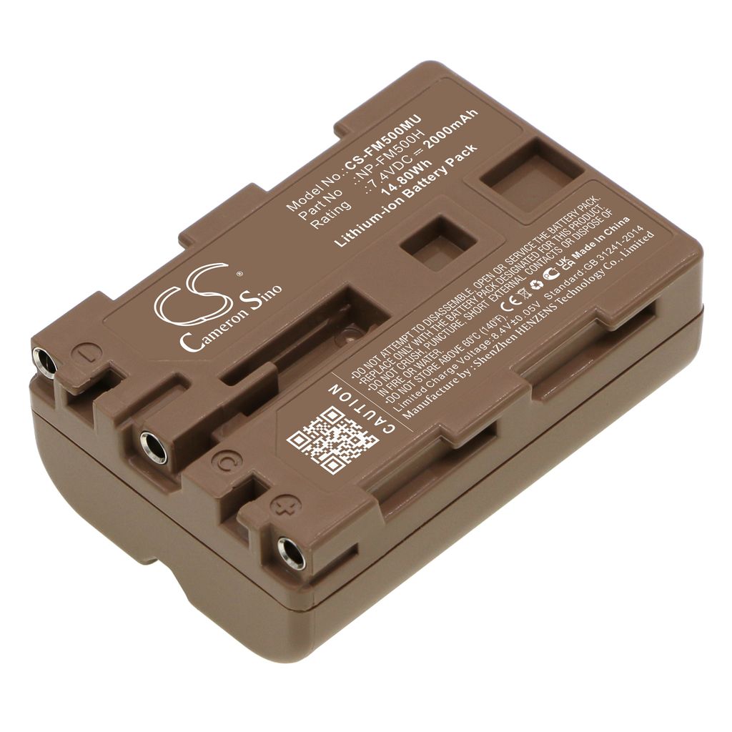 alpha DSLR-A100, 7.4V, 2000mAh