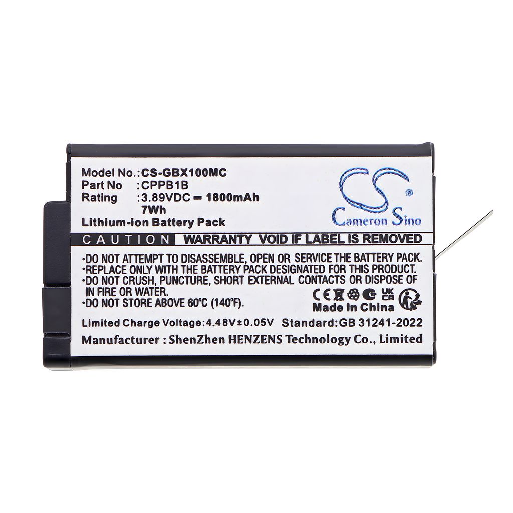 Batteri till GoPro Max 2 etc. | Batterier - Kamerabatterier - GoPro | Batteritema