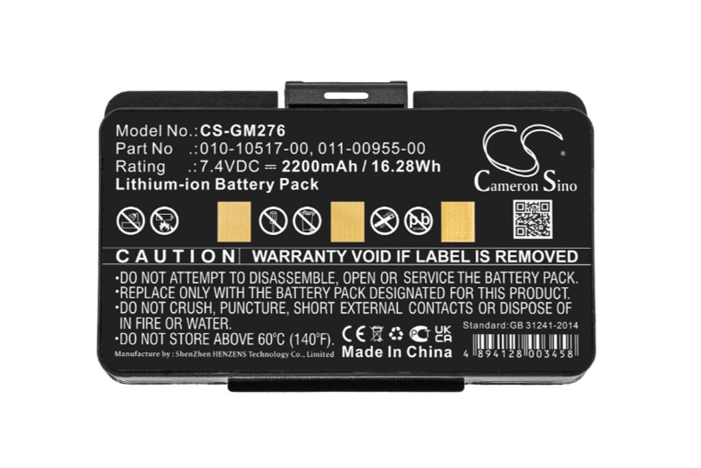 Batterie für Garmin 010-10517-00, 010-10517-01 usw.