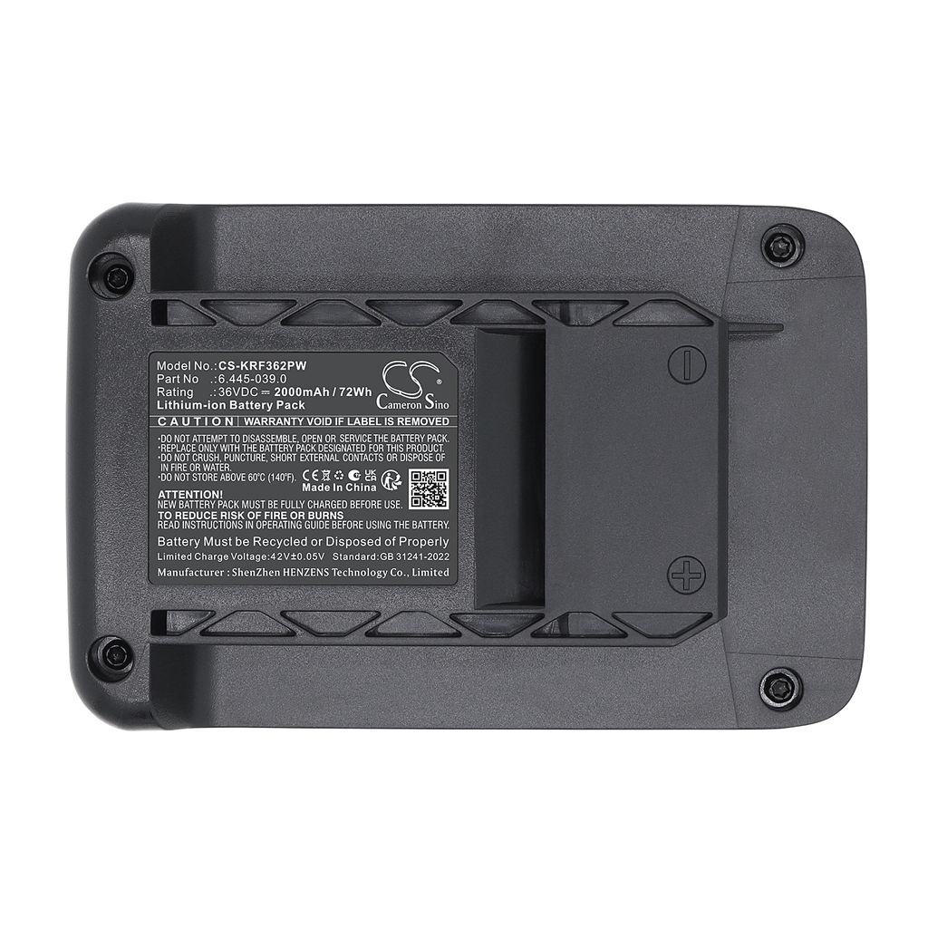 Batteri till Karcher Sladdlös gräsklippare LMO 36-40 etc. | Batterier - Gräsklipparbatterier | Batteritema