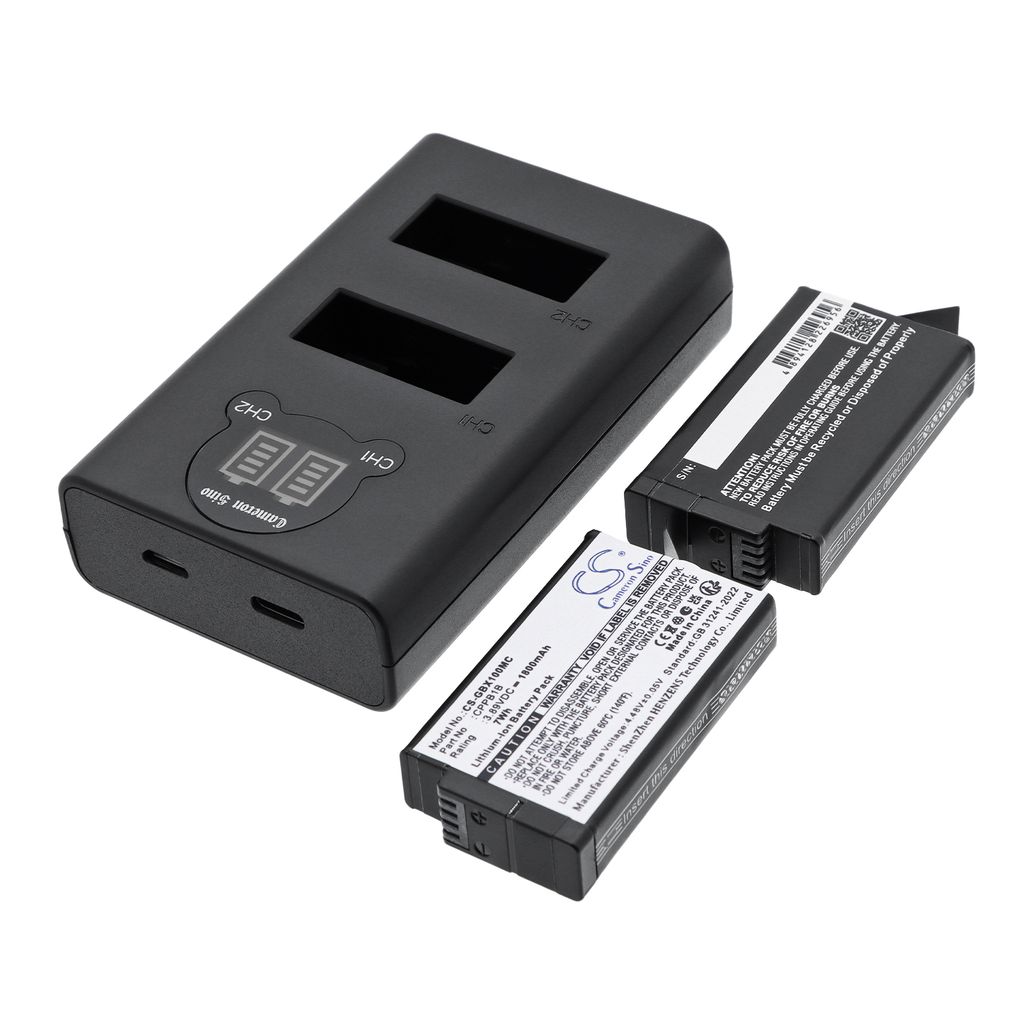 Laddare till GoPro Max 2 mfl | Laddare - Kameraladdare - GoPro | Batteritema