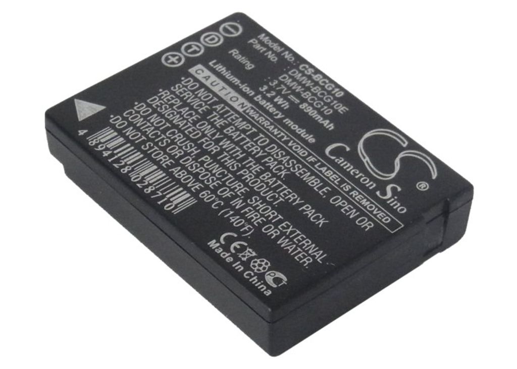 Panasonic Lumix DMC-TZ8, , 890mAh