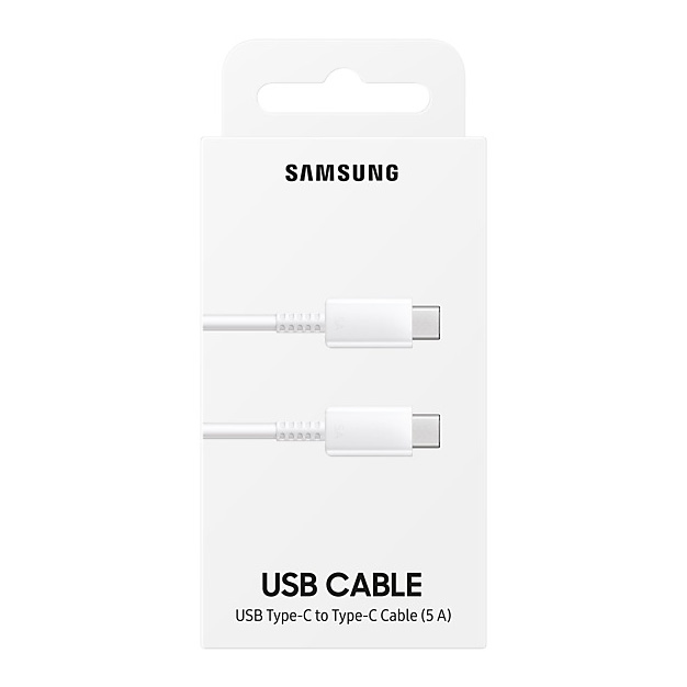 Samsung 5A USB-C-kaapeli 1m - Valkoinen