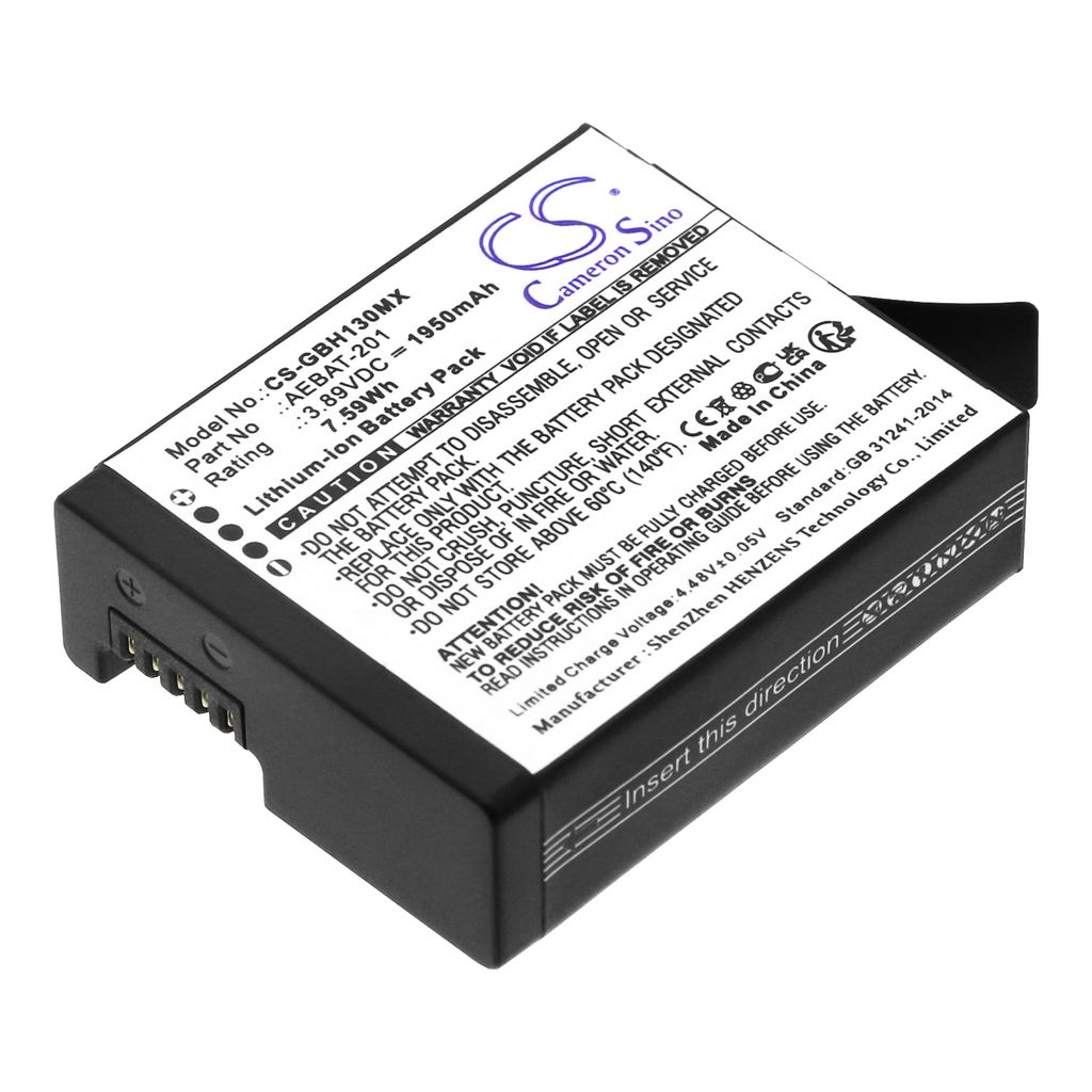Batteri till GoPro Hero 13 mfl | Batterier - Kamerabatterier - GoPro | Batteritema