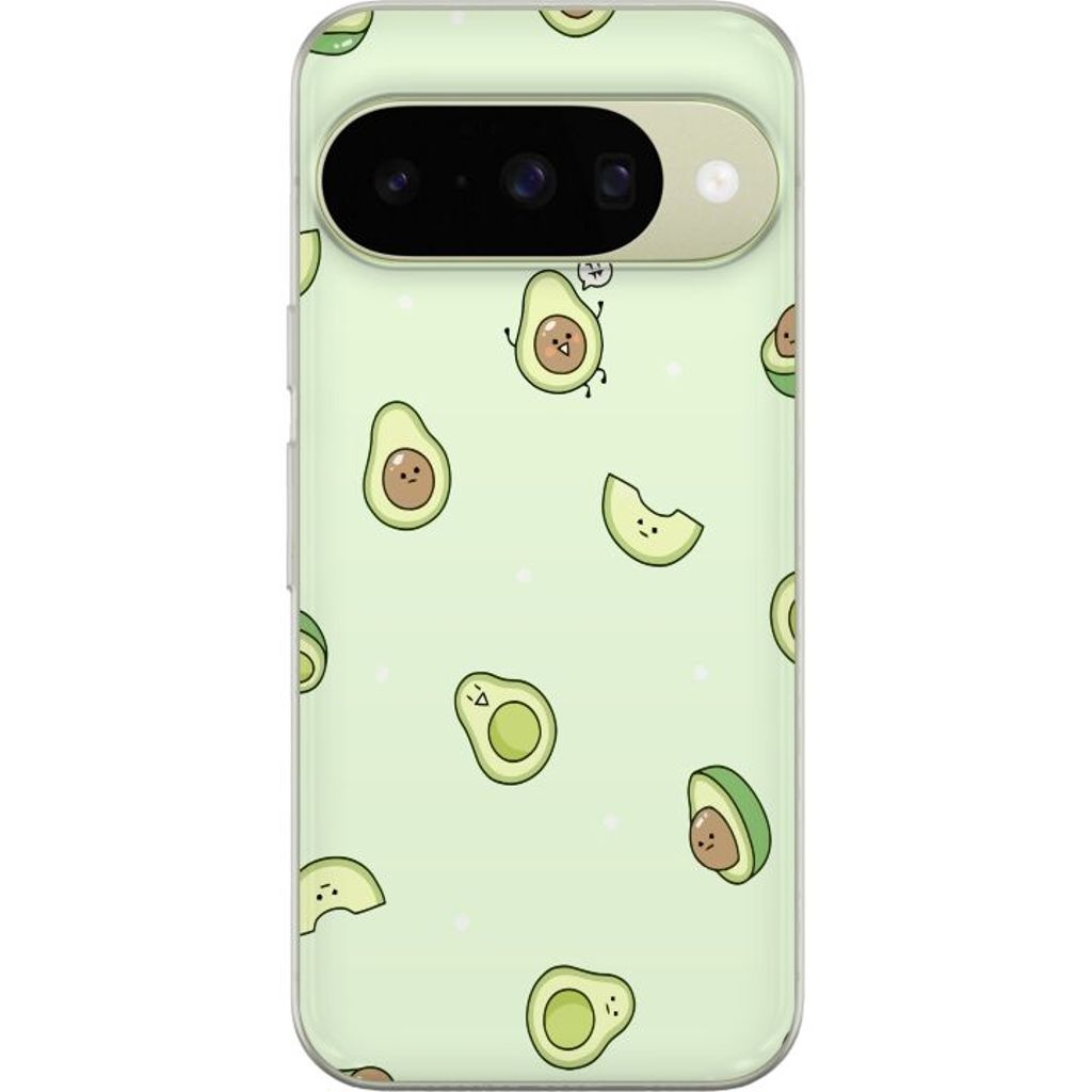 Google Pixel 10 Läpinäkyvä Puhelinkotelo Avokado