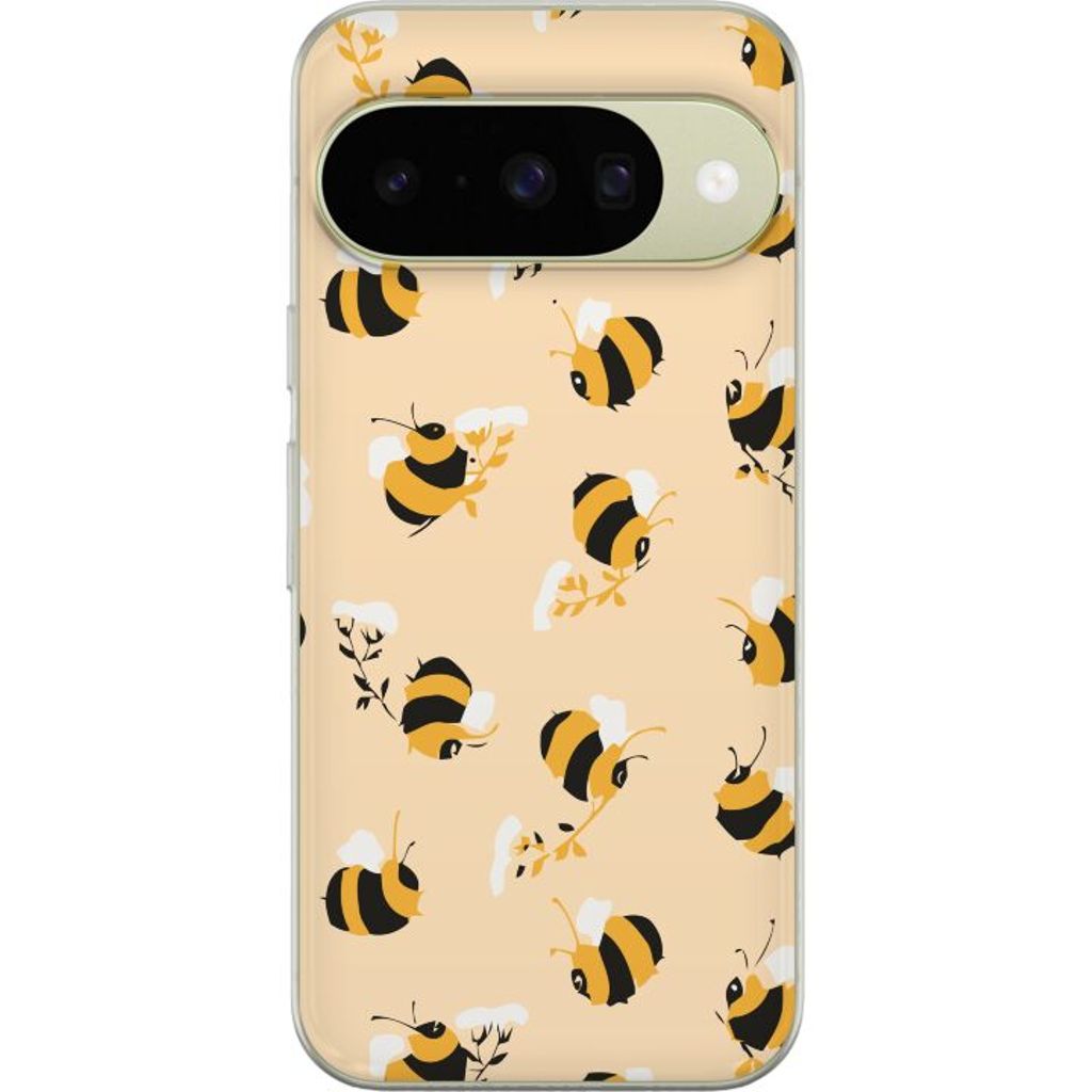 Google Pixel 10 Läpinäkyvä Puhelinkotelo Humlor