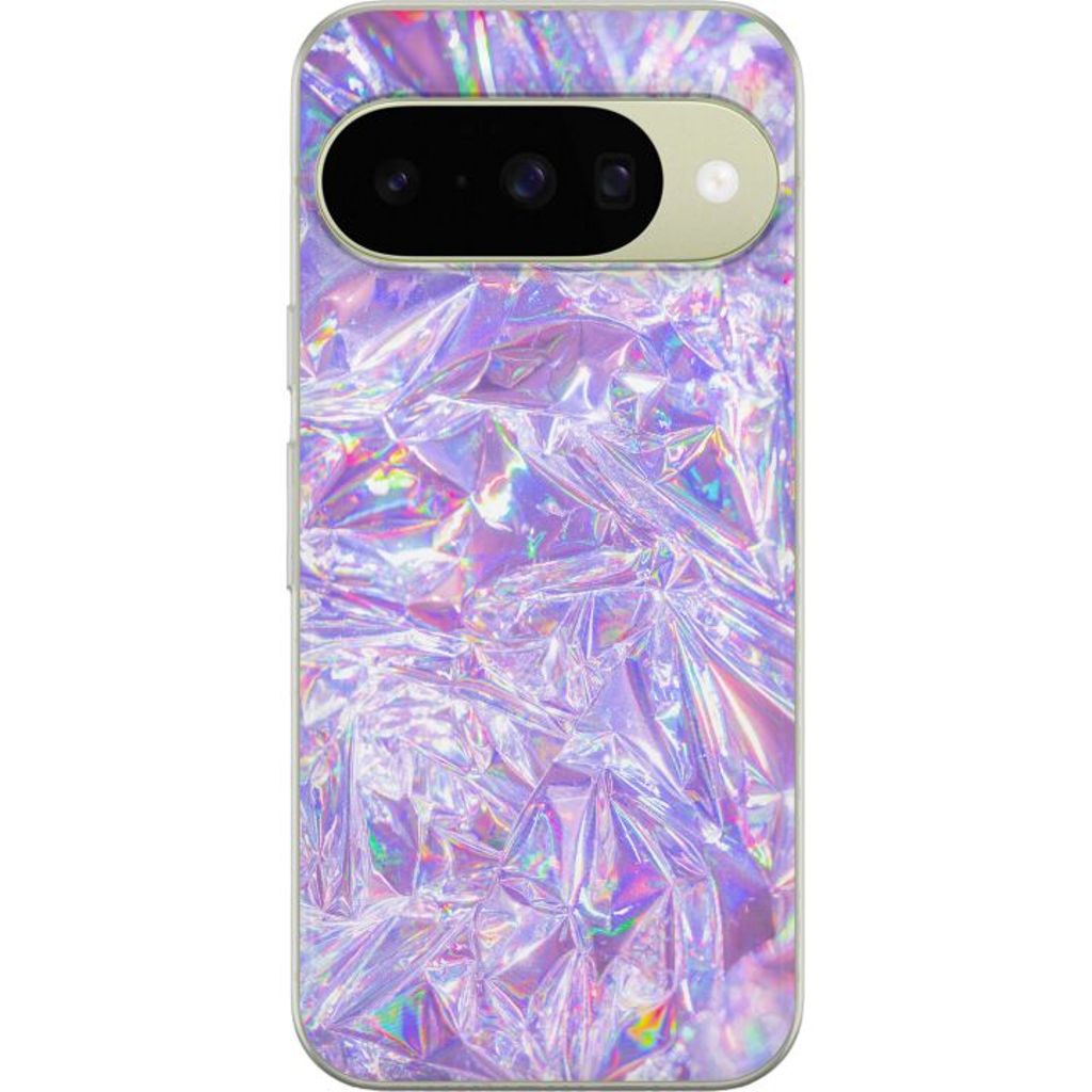 Google Pixel 10 Transparent Mobilskal Glitter