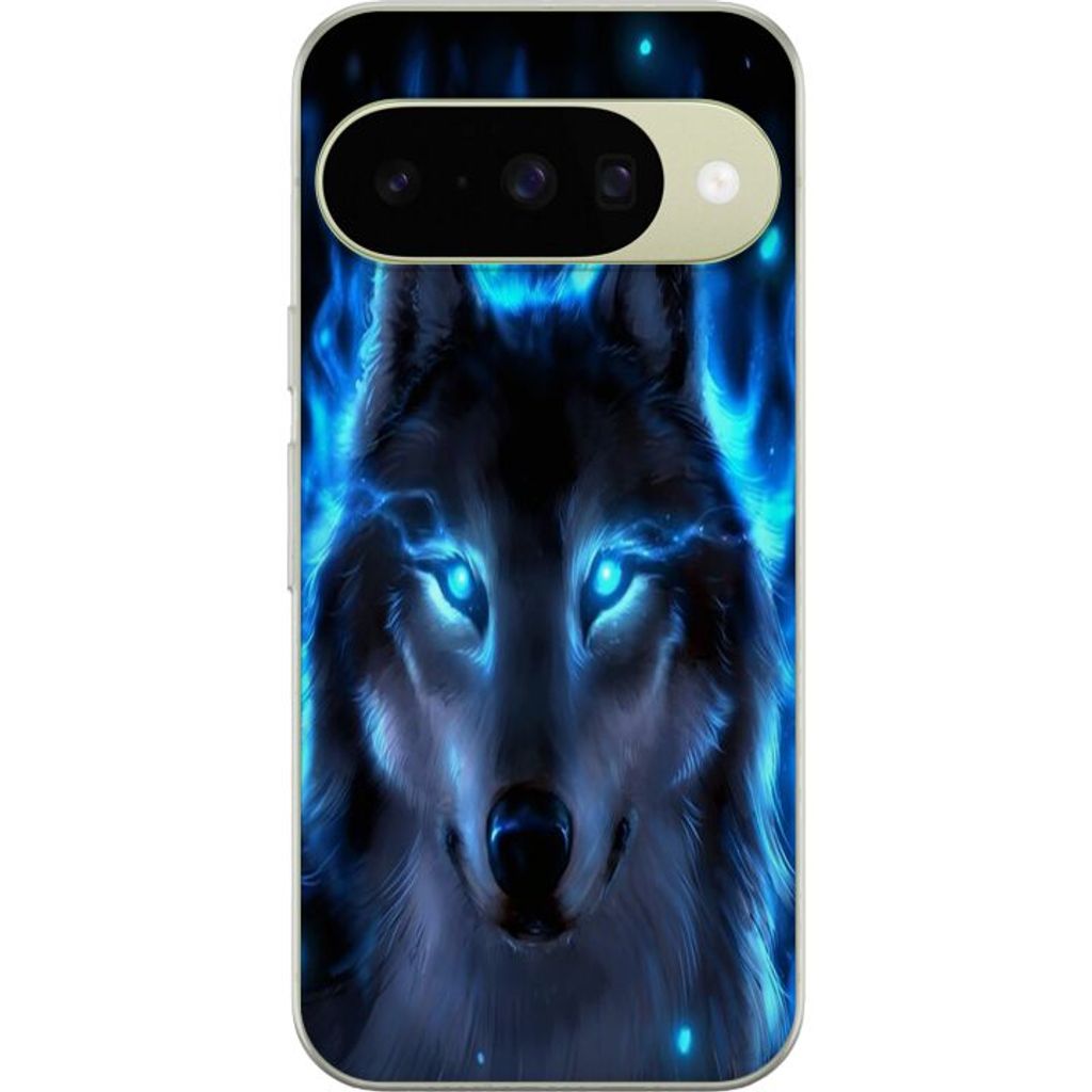 Google Pixel 11 Puhelinkotelo Blå Varg