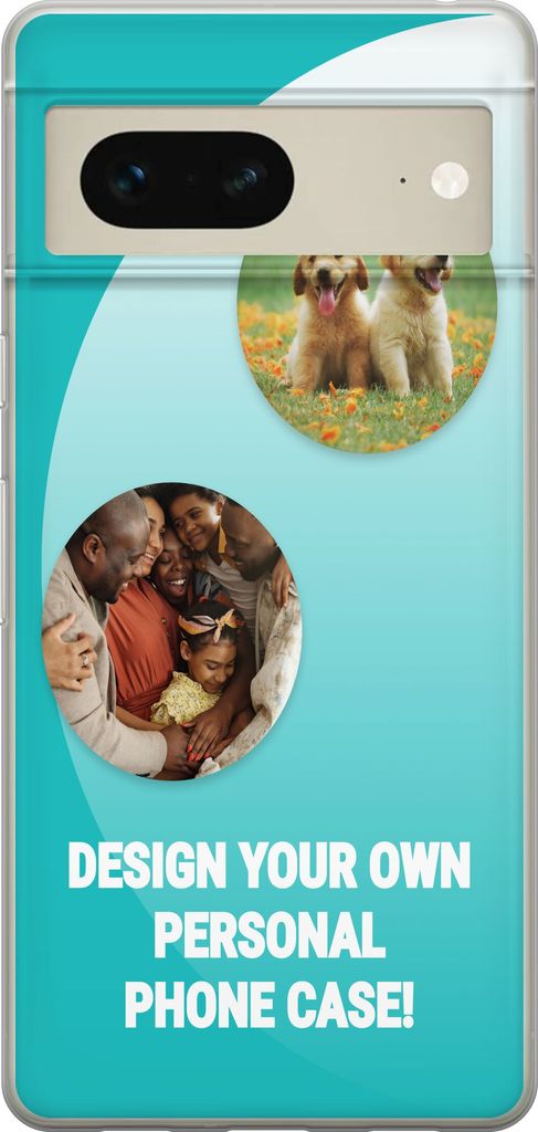 Designa ditt eget Google Pixel 7 Genomskinligt Skal