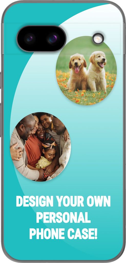 Design ditt eget Google Pixel 8a Gjennomsiktig deksel