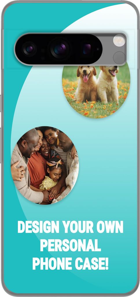 Design ditt eget Google Pixel 8 Pro Gjennomsiktig deksel