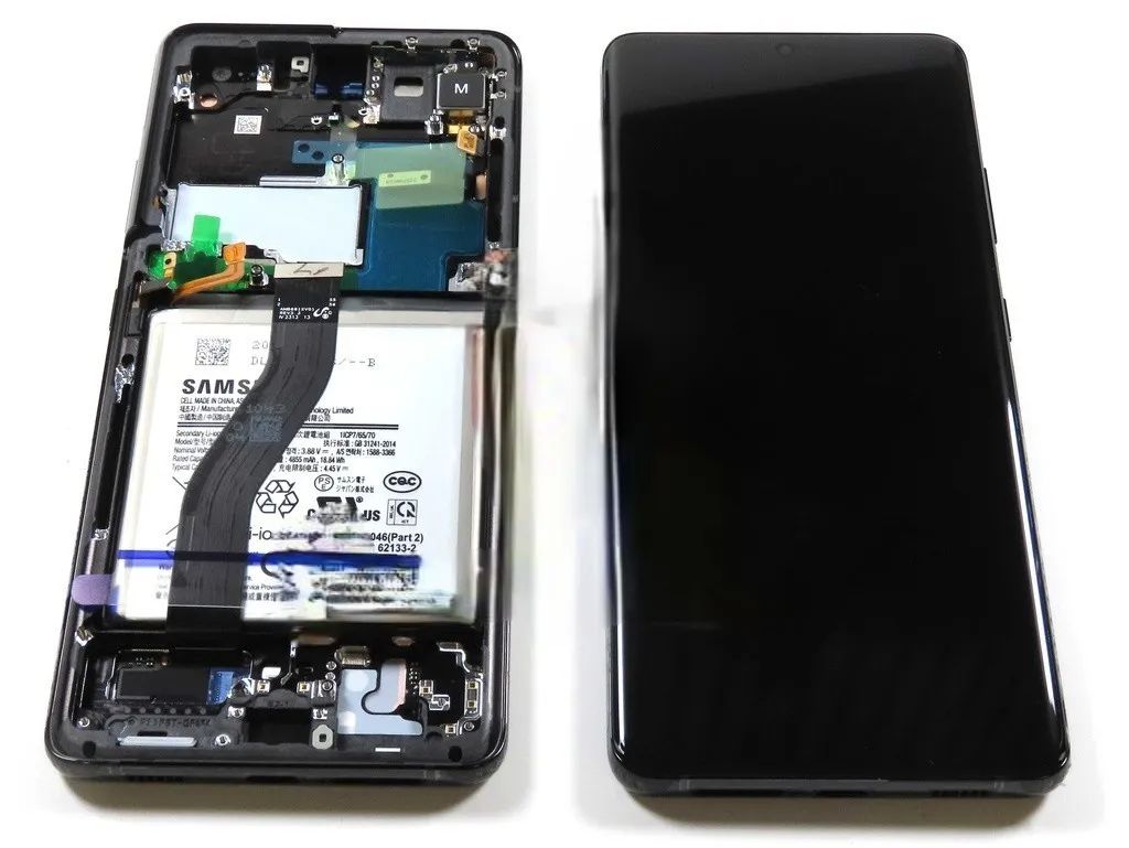 Samsung Galaxy S21 Ultra LCD Display with battery - Black