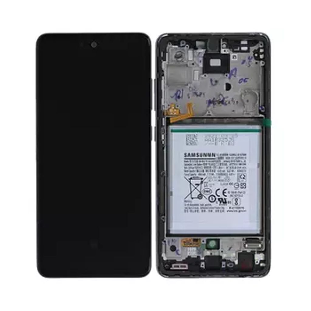 Samsung Galaxy A52s 5G LCD-näyttö alkuperäisellä akulla - upea, uudenveroinen