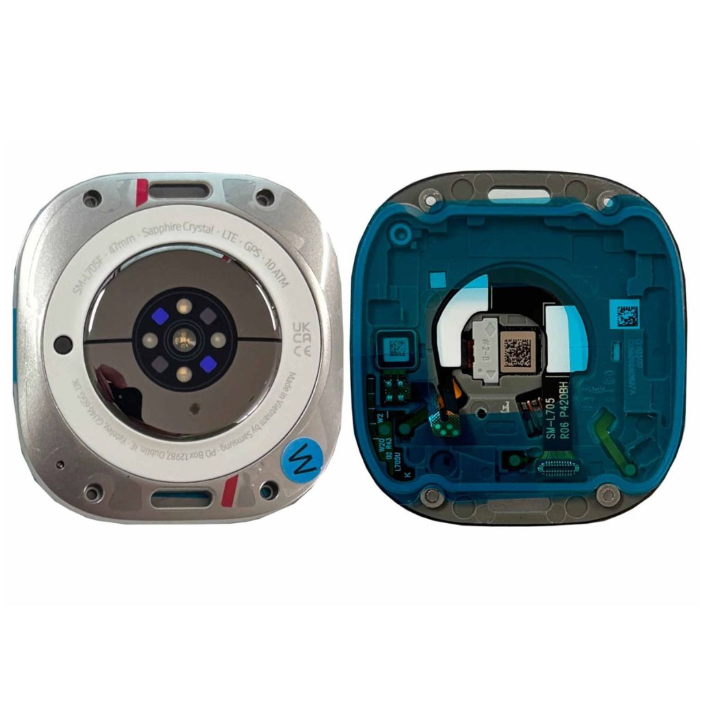 Samsung Galaxy Watch Ultra (2025) Bagside - Titanium hvid - Original