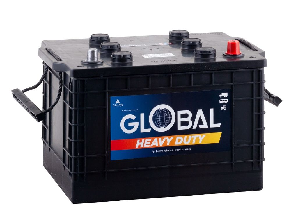 Global 12V HD Startbatteri 145Ah (Heavy Duty) 360 x 253 x 240 mm | Batterier - Fordonsbatterier | Batteritema