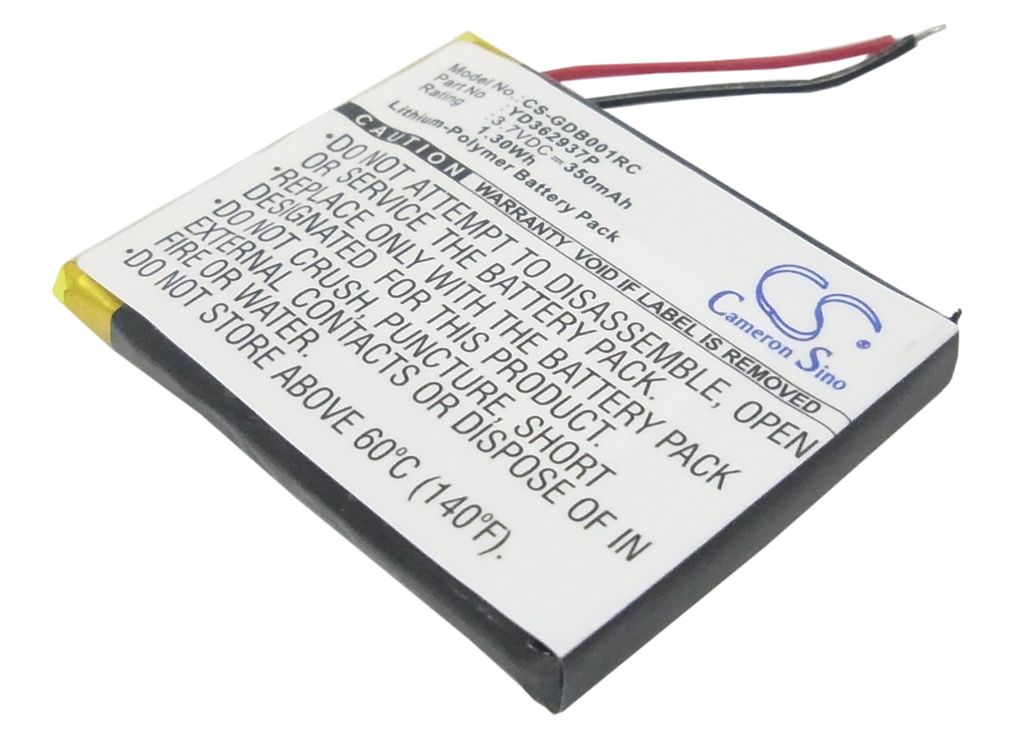 Gopro ARMTE-001, 3.6V (3.7V), 350 mAh