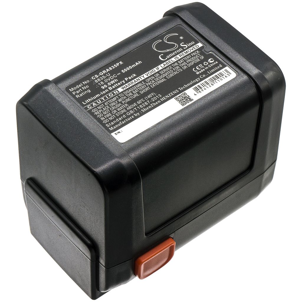 Gardena AccuJet 9333-20, 18.0V, 5000 mAh