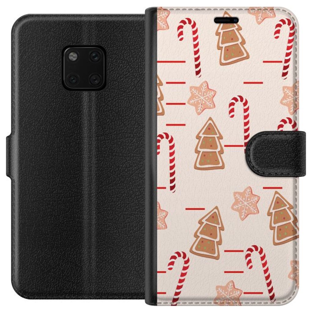 Huawei Mate 20 Pro Sort Tegnebogsetui Julens Godisglädje