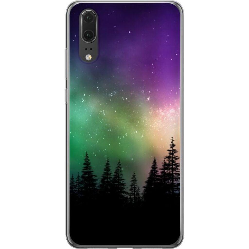 Huawei P20 Transparent Mobilskal Norrsken