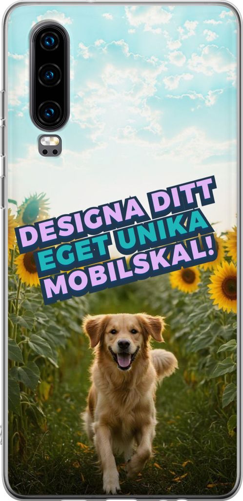 Designa ditt eget Huawei P30 Genomskinligt Skal