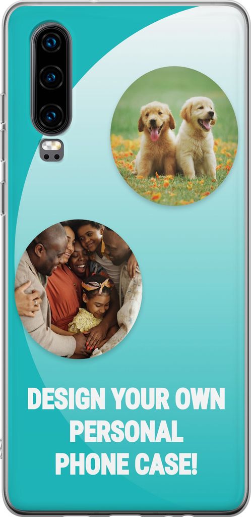 Design dit eget Huawei P30 Gennemsigtig cover