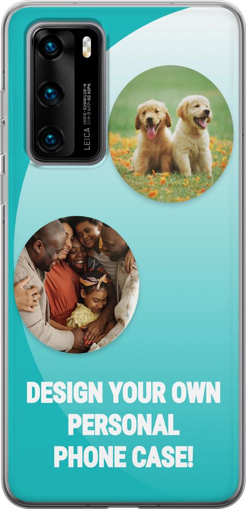 Suunnittele omat Huawei P40 Läpinäkyvä kuori