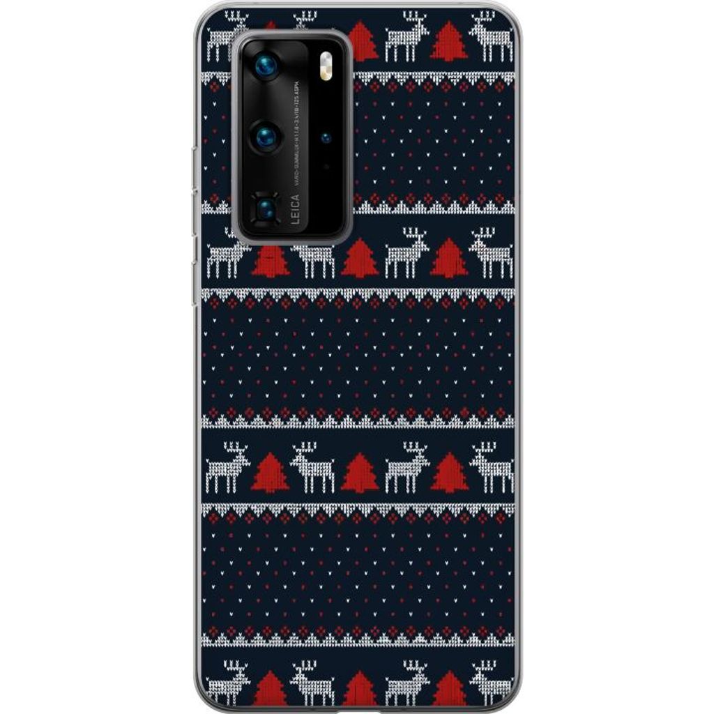 Huawei P40 Pro Gjennomsiktig Telefondeksel Tomtens Team