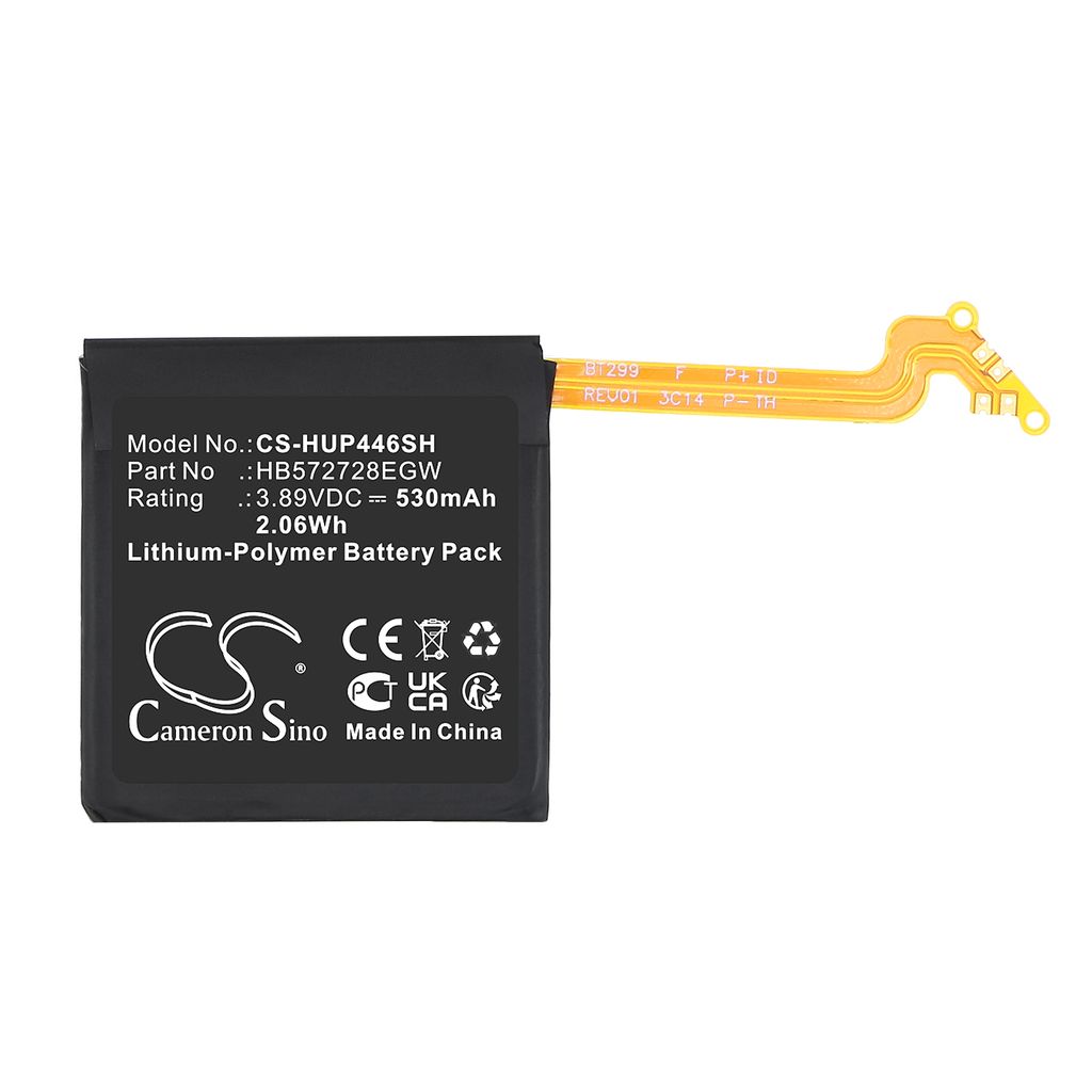 HB572728EGW do Huawei, 3.89V, 530mAh