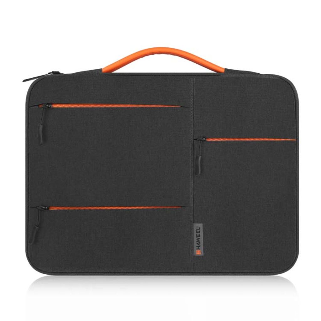 HAWEEL 15"-16" laptopveske med 4 rom - svart