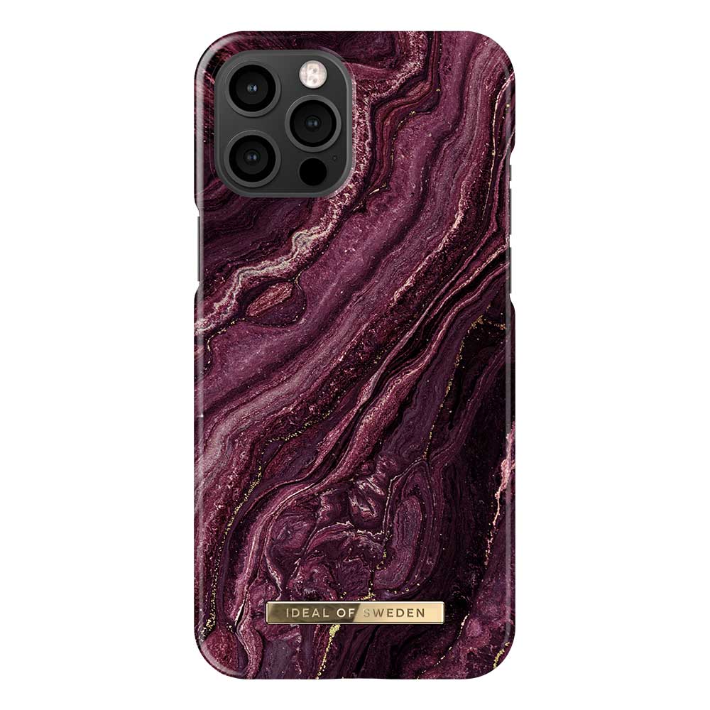 Löytönurkka IDeal Of Sweden Fashion iPhone 12 Pro Max Kuori - Golden Plum