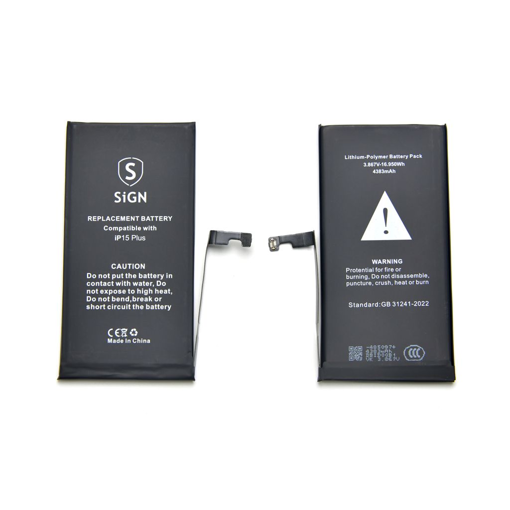 iPhone 15 Plus batteri