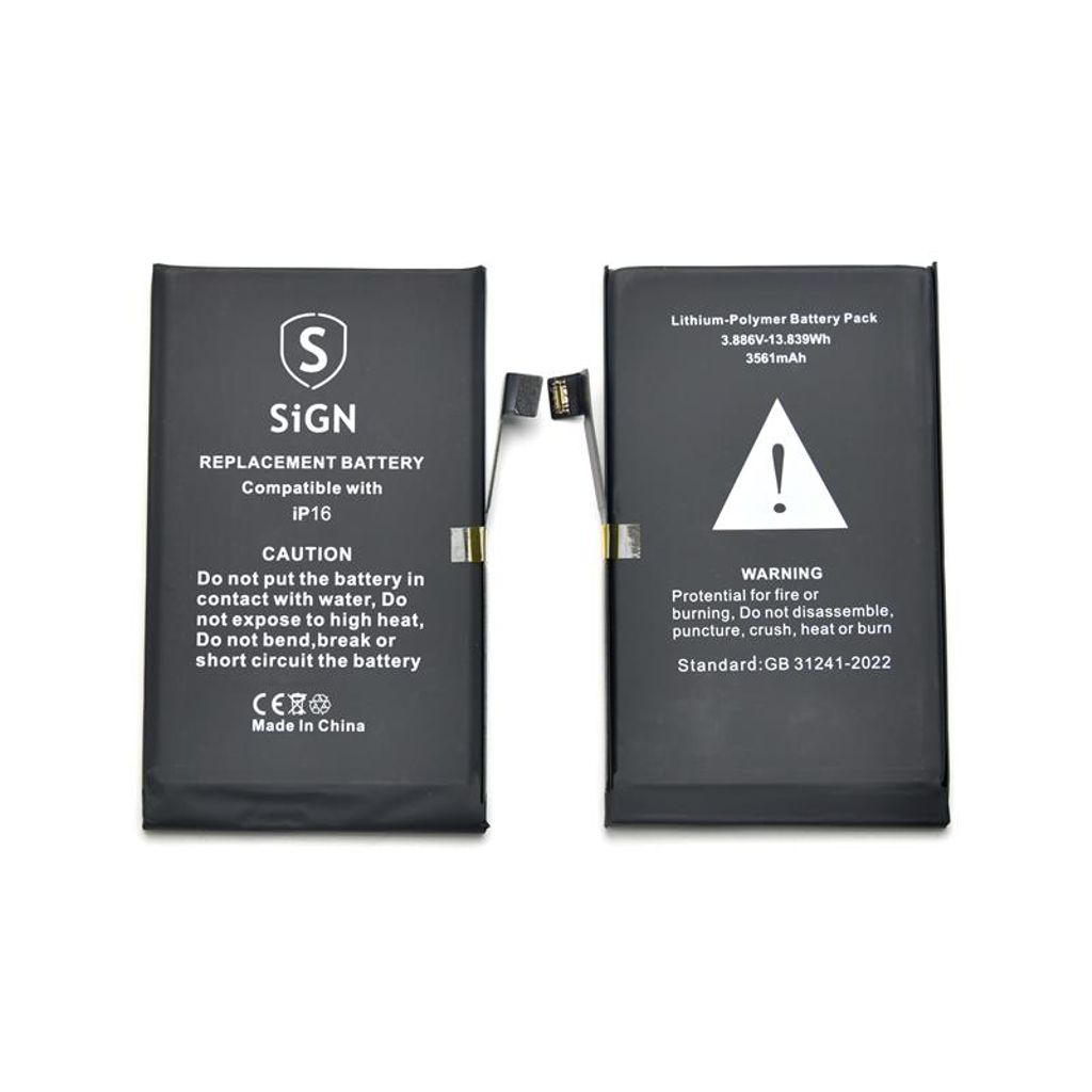 iPhone 16 batteri