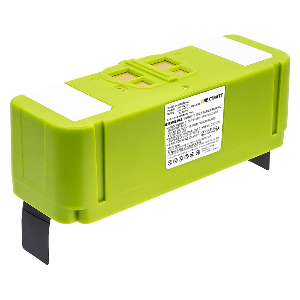 4376392 for Irobot, 14,4V, 4000mAh
