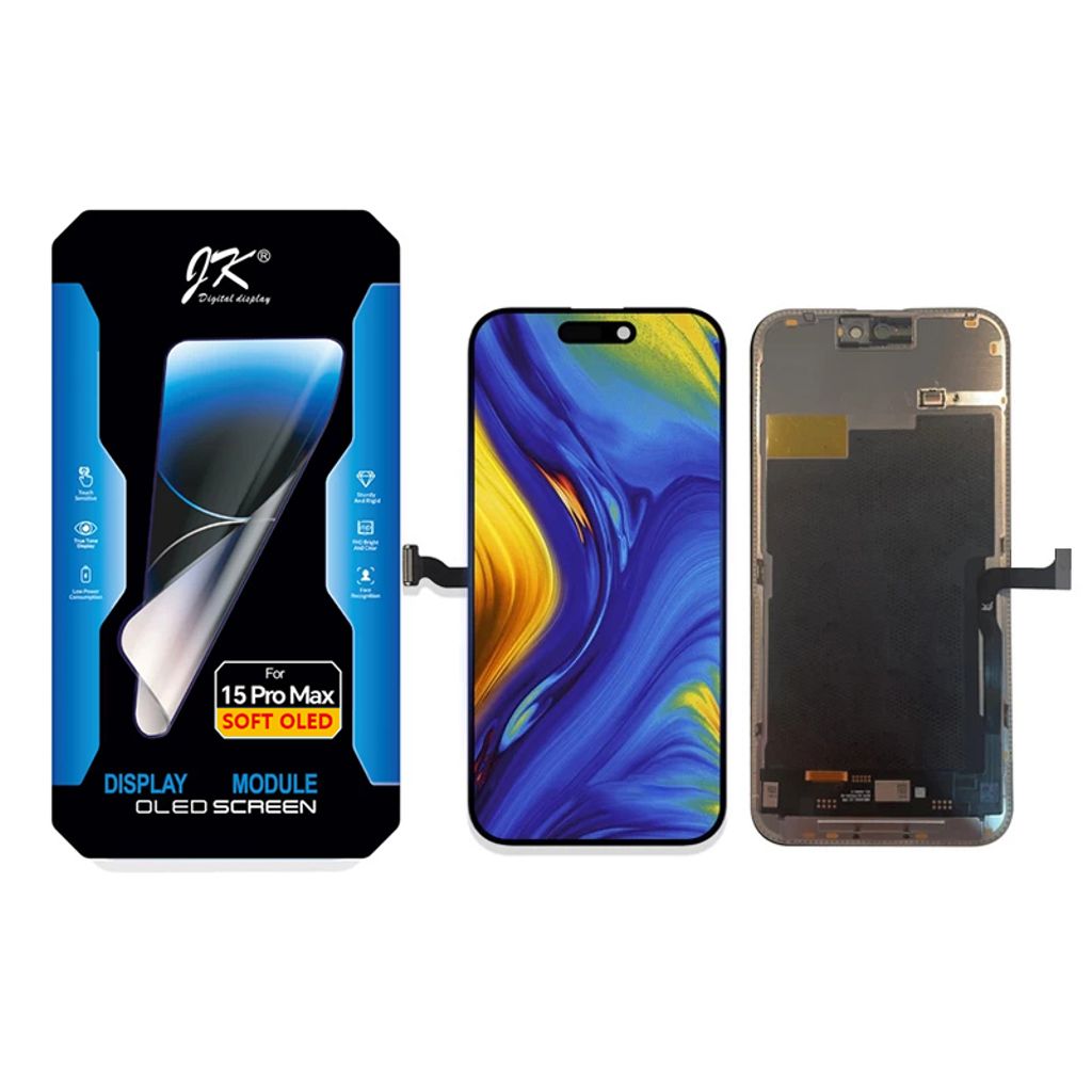 iPhone 15 Pro Max 120HZ Soft OLED-skærm JK Premium