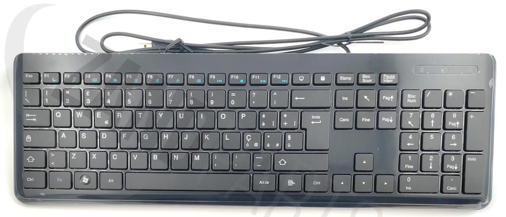 Acer Keyboard (ITALIAN) 105KS, USB (BLACK)
