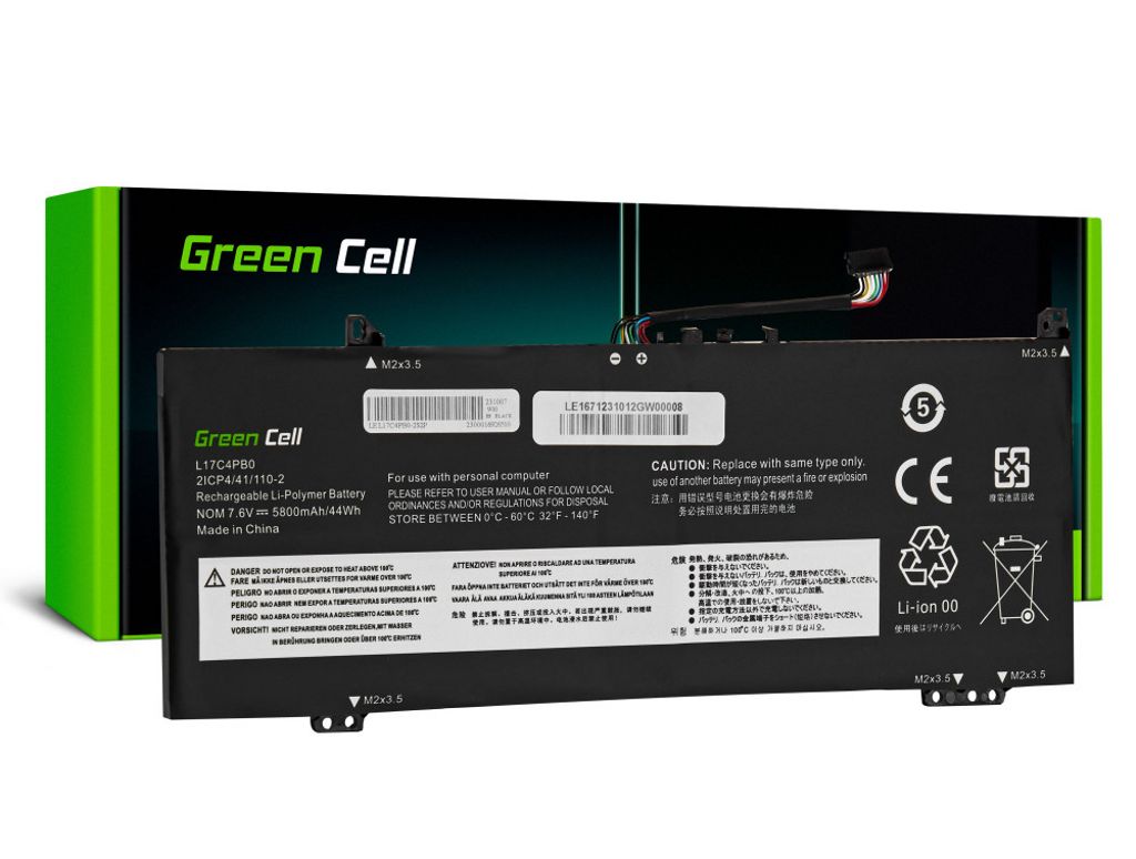 Green Cell batteri för Lenovo IdeaPad