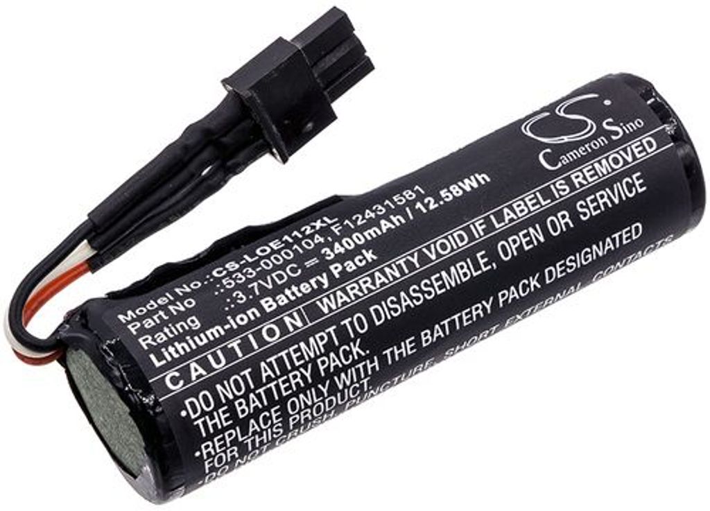 Vhbw Batteria Compatibile Per Logitech S-00122, S00151, UE Kora Boom, S-00166 - 3400mAh, 3.7V, Li-Ion, Ricambio